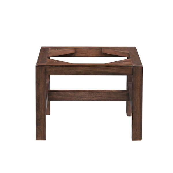 James Martin Vanities Addison 15in Wooden Stand for Grand Tower Hutch, Mid-Century Acacia E444-ST15-MCA - main